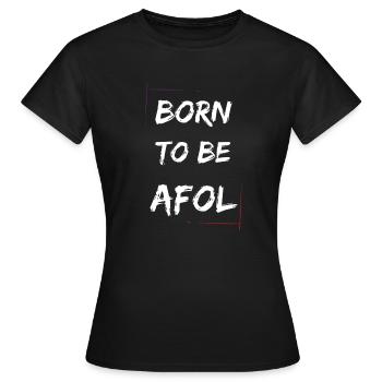 Source - T-shirt Femme - noir - Devant - AI Model Female 172 dark (172cm)