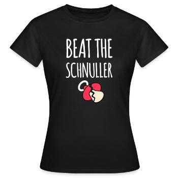 Say no to the pacifier - Women's T-Shirt - black - Front - AI Model Female 172 dark (172cm)