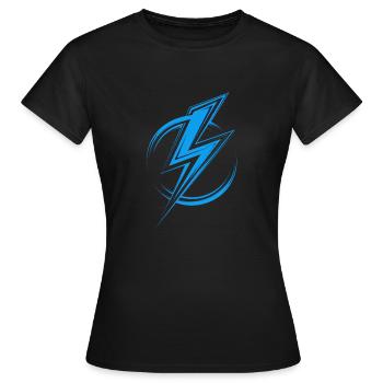 Visually Striking Symbol 333 - Women's T-Shirt - black - Front - AI Model Female 172 dark (172cm)