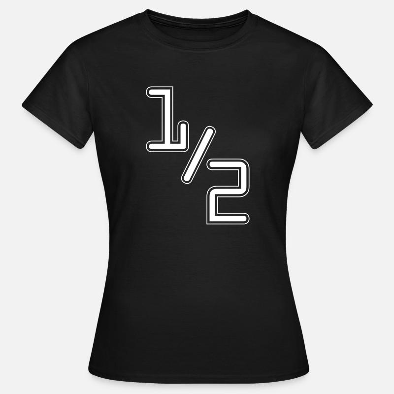 half - Women's T-Shirt - black