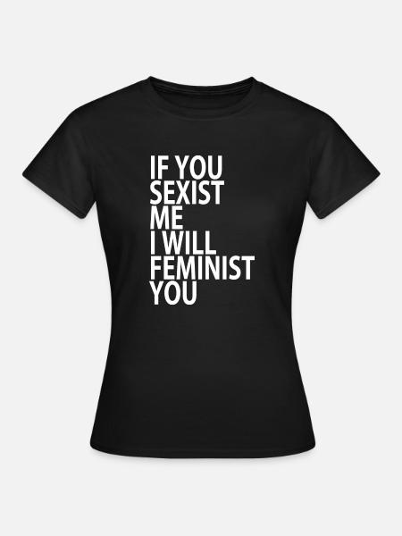 Sexy - Frauen T-Shirt - Schwarz