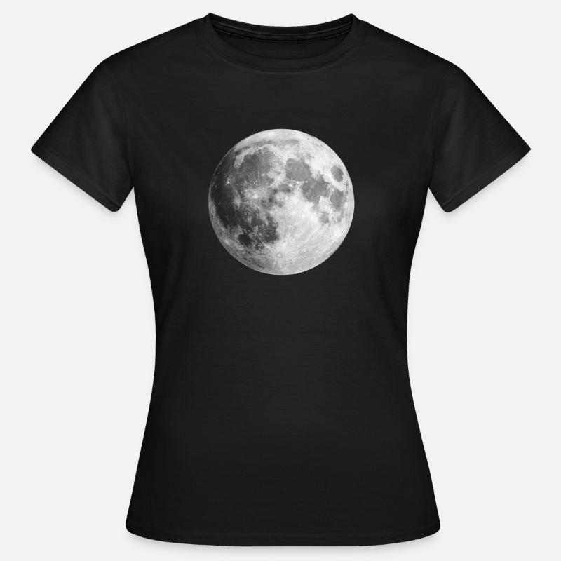Full Moon Gift Idea - Women's T-Shirt - black
