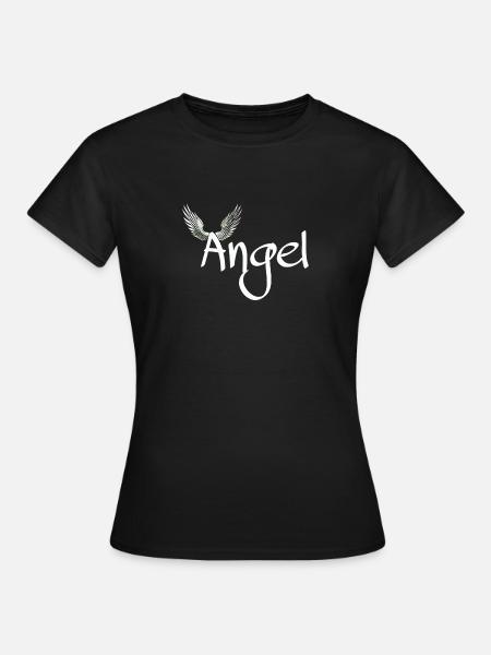 Damen tshirts - Frauen T-Shirt - Schwarz