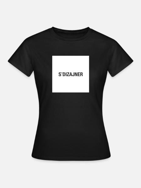 S'DIZAJNER - Women's T-Shirt - black