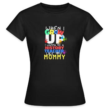 Geschichtslehrer Geschichtsunterricht Hamlet - Frauen T-Shirt - Schwarz - Vorne - AI Model Female 172 dark (172cm)
