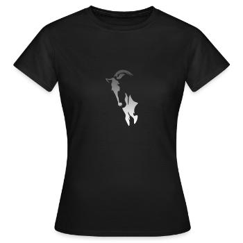 Horsehead - T-shirt Femme - noir - Devant - AI Model Female 172 dark (172cm)
