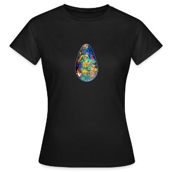 Cr-Produktionen - Frauen T-Shirt - Schwarz - Vorne - AI Model Female 172 dark (172cm)