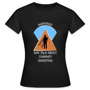 Chimney Sweep Chimney Sweep - Women's T-Shirt - black - Front - AI Model Female 172 dark (172cm)