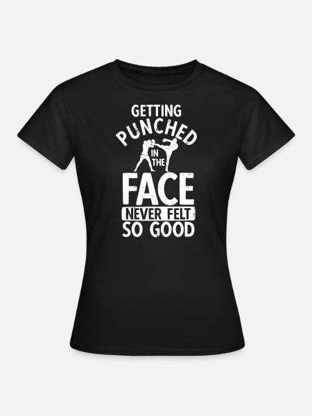 Kickboxing - Frauen T-Shirt - Schwarz