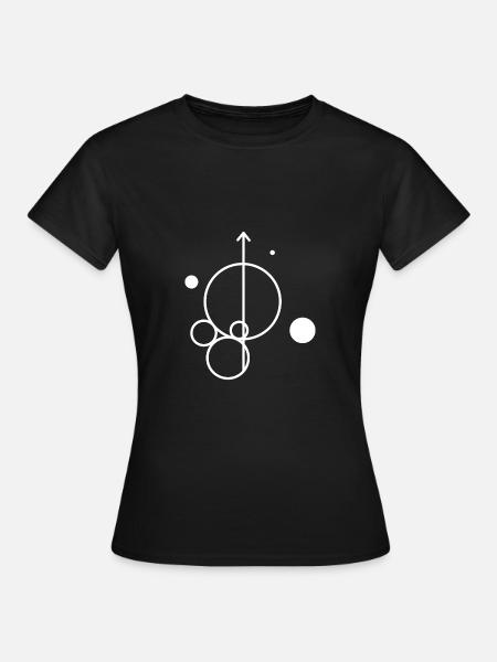 Physics string theory - Women's T-Shirt - black
