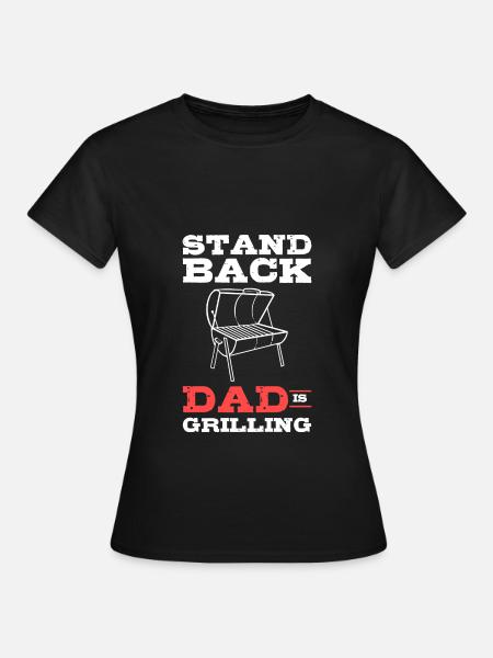 BBQ - Frauen T-Shirt - Schwarz