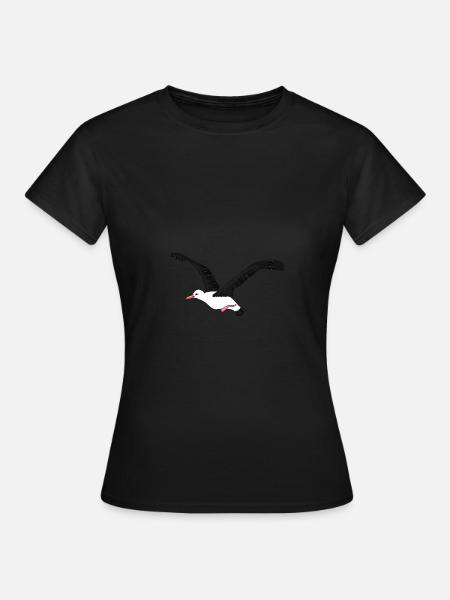 Albatros - Frauen T-Shirt - Schwarz
