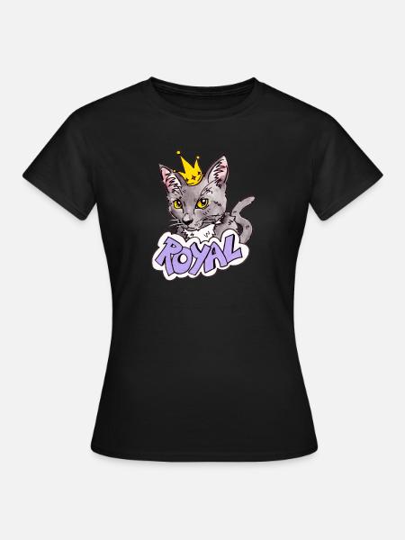 Königlich - Frauen T-Shirt - Schwarz