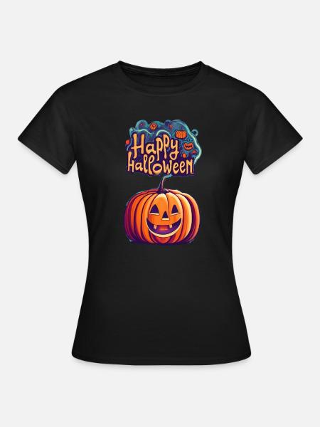 Halloween - Frauen T-Shirt - Schwarz