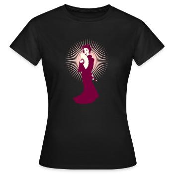 Geisha - Women's T-Shirt - black - Front - AI Model Female 172 dark (172cm)