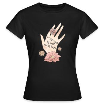 Eigener Weg Selbstliebe Selbstbewusstsein - Frauen T-Shirt - Schwarz - Vorne - AI Model Female 172 dark (172cm)