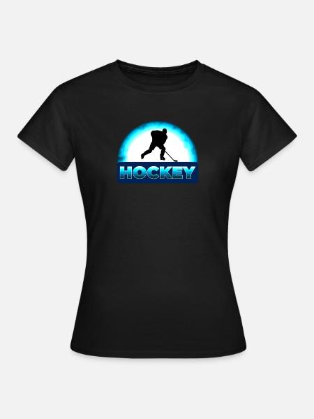 Ice Hockey - Women's T-Shirt - black