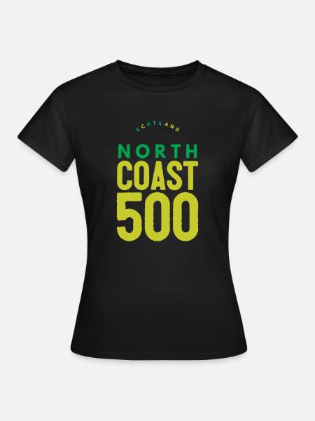 nc500 scotland - Women's T-Shirt - black