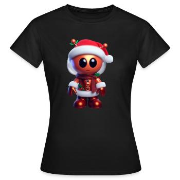 Martien Noël - T-shirt Femme - noir - Devant - AI Model Female 172 dark (172cm)