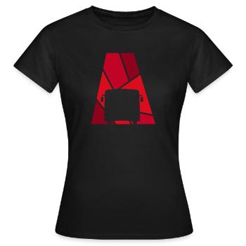 Busfahrer Busfahrer Transport - Frauen T-Shirt - Schwarz - Vorne - AI Model Female 172 dark (172cm)