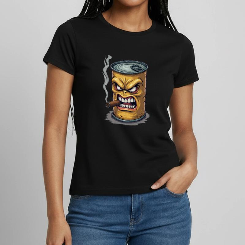 Blechdose Frauen T-Shirt
