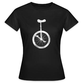 Monocycle monocycle monocycle cadeau - T-shirt Femme - noir - Devant - AI Model Female 172 dark (172cm)