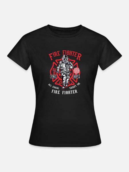 Firefighter - Women's T-Shirt - black