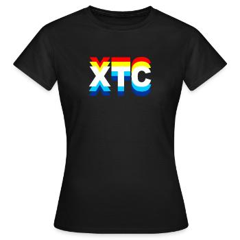 XTC, ecstasy, drogues - T-shirt Femme - noir - Devant - AI Model Female 172 dark (172cm)