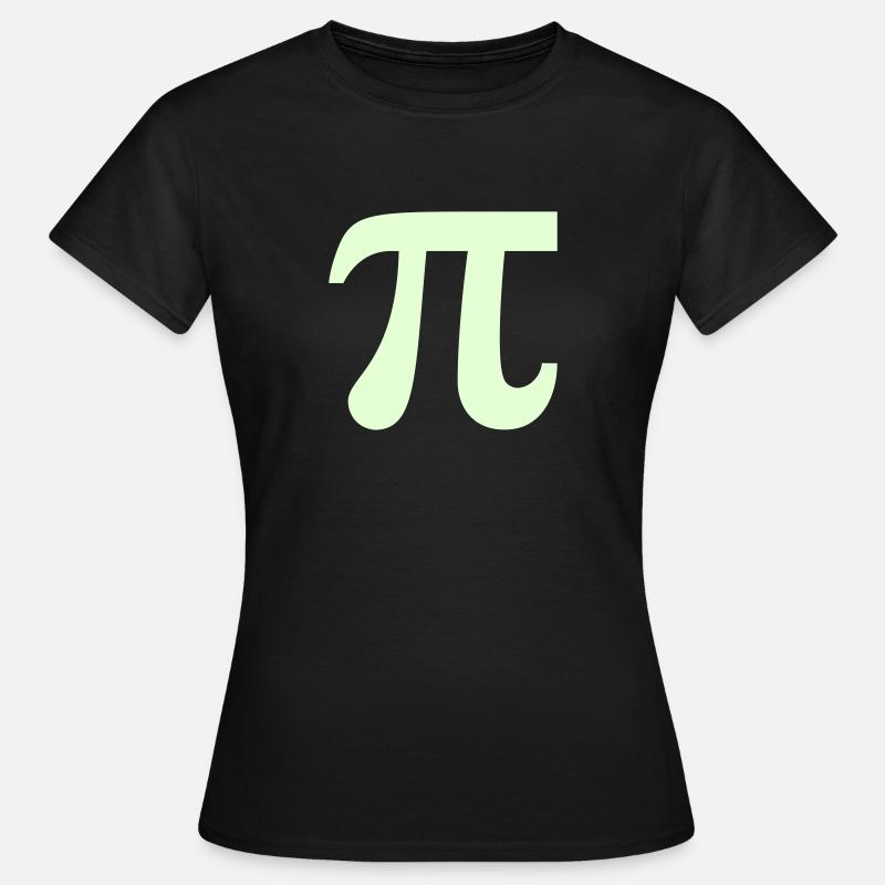 π / ∏ / Pi (Mathematics / Geometry) - Women's T-Shirt - black
