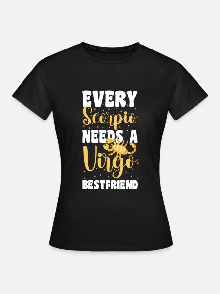 Sternzeichen Astrologie Astro - Frauen T-Shirt - Schwarz