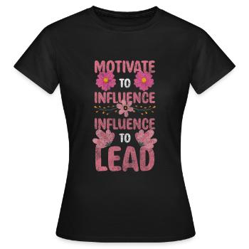 firma kollegen angestellte - Frauen T-Shirt - Schwarz - Vorne - AI Model Female 172 dark (172cm)