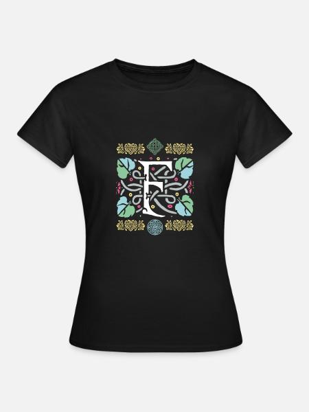 F - Frauen T-Shirt - Schwarz