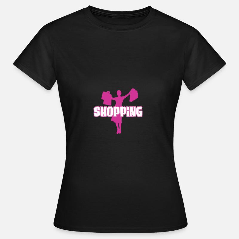 Shopping - Women's T-Shirt - black