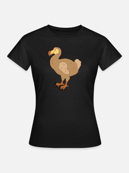 Dodo - Frauen T-Shirt - Schwarz