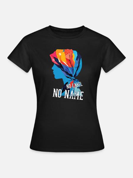 Freiheit der Vielfalt Tuch - Frauen T-Shirt - Schwarz