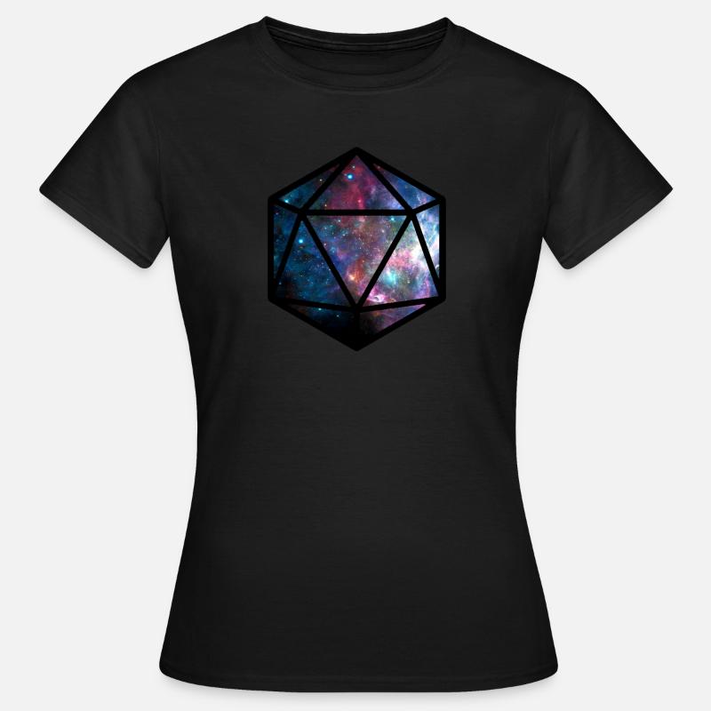 20 Dices Galaxy - Women's T-Shirt - black