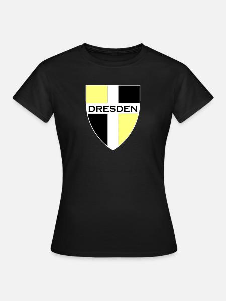 Dresden - Frauen T-Shirt - Schwarz