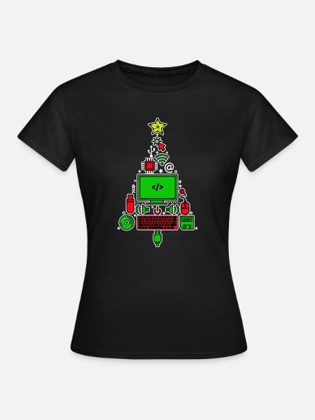 Code Debug Skripting Developer Computerfreak - Frauen T-Shirt - Schwarz