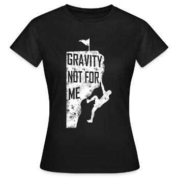 Klettern Bouldern Sportkletterer Geschenk - Frauen T-Shirt - Schwarz - Vorne - AI Model Female 172 dark (172cm)