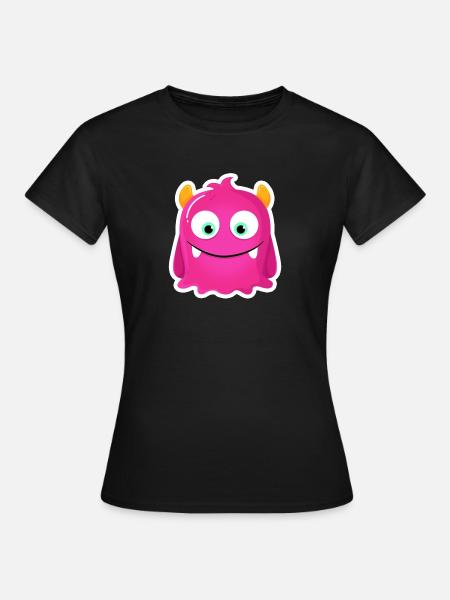 Monster Gorkii - Frauen T-Shirt - Schwarz