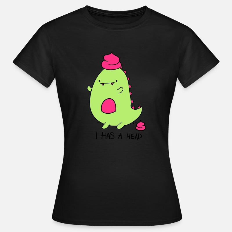 Dinosaur - Women's T-Shirt - black