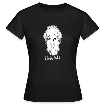Böser Staub! - Frauen T-Shirt - Schwarz - Vorne - AI Model Female 172 dark (172cm)