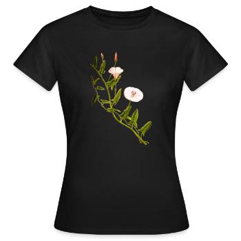 herbes thym romarin persil origan aneth - T-shirt Femme - noir - Devant - AI Model Female 172 dark (172cm)