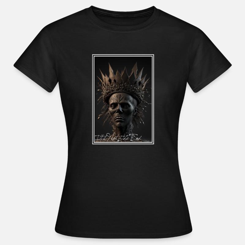Its Not The End - 3D Render - Women's T-Shirt - black