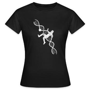 Fußballspieler Fußballmannschaft Fußballdesign - Frauen T-Shirt - Schwarz - Vorne - AI Model Female 172 dark (172cm)