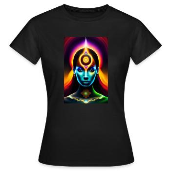 Spirit Man - Women's T-Shirt - black - Front - AI Model Female 172 dark (172cm)