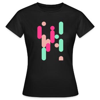 Necta 2 - T-shirt Femme - noir - Devant - AI Model Female 172 dark (172cm)