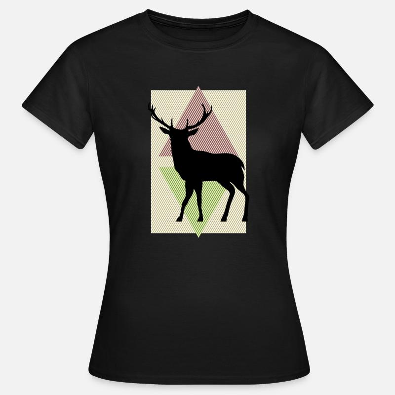 Deer - Women's T-Shirt - black