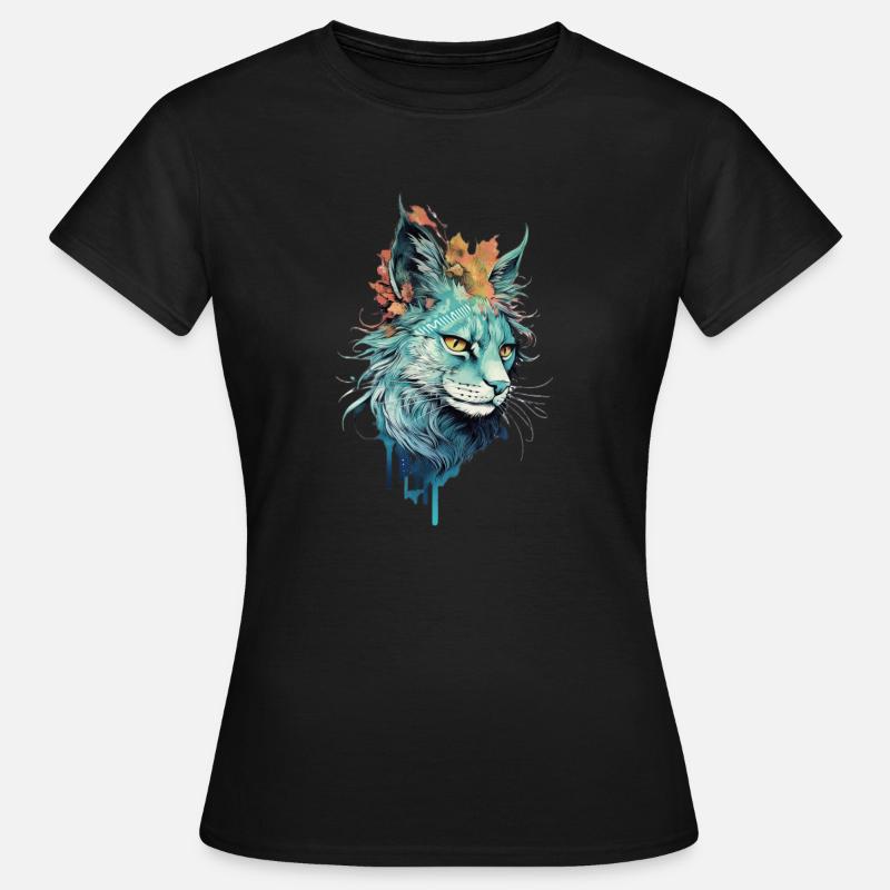 Thief Cat - Women's T-Shirt - black