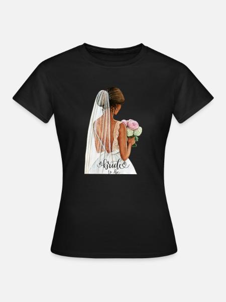 Bride to be - Frauen T-Shirt - Schwarz